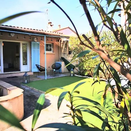 公寓 Jardin Privatif 300m De La 圣马克西姆