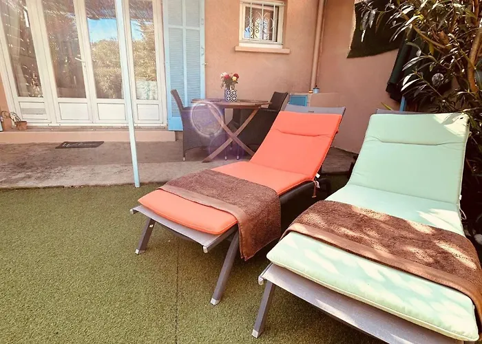 Jardin Privatif 300m De La Appartement Sainte-Maxime
